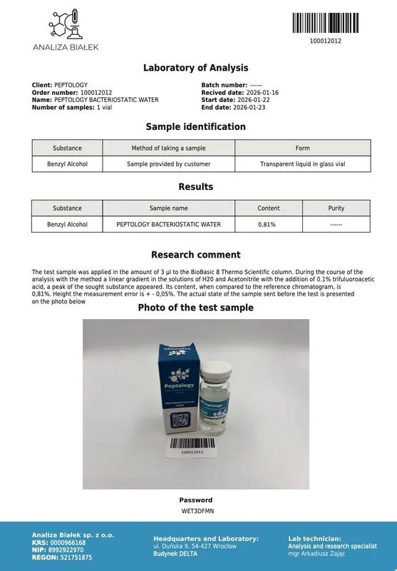 Bakteriosztatikus víz - 10 ml – kép 2