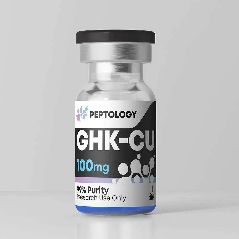 GHK-Cu 100 mg – réz-tripeptid (Gly-His-Lys) laboratóriumi kutatáshoz