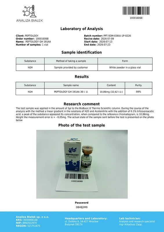 Somatropin 3 db x 36 IU – növekedési hormon (HGH) – kép 2